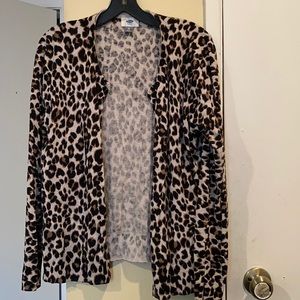 Leopard Cardigan